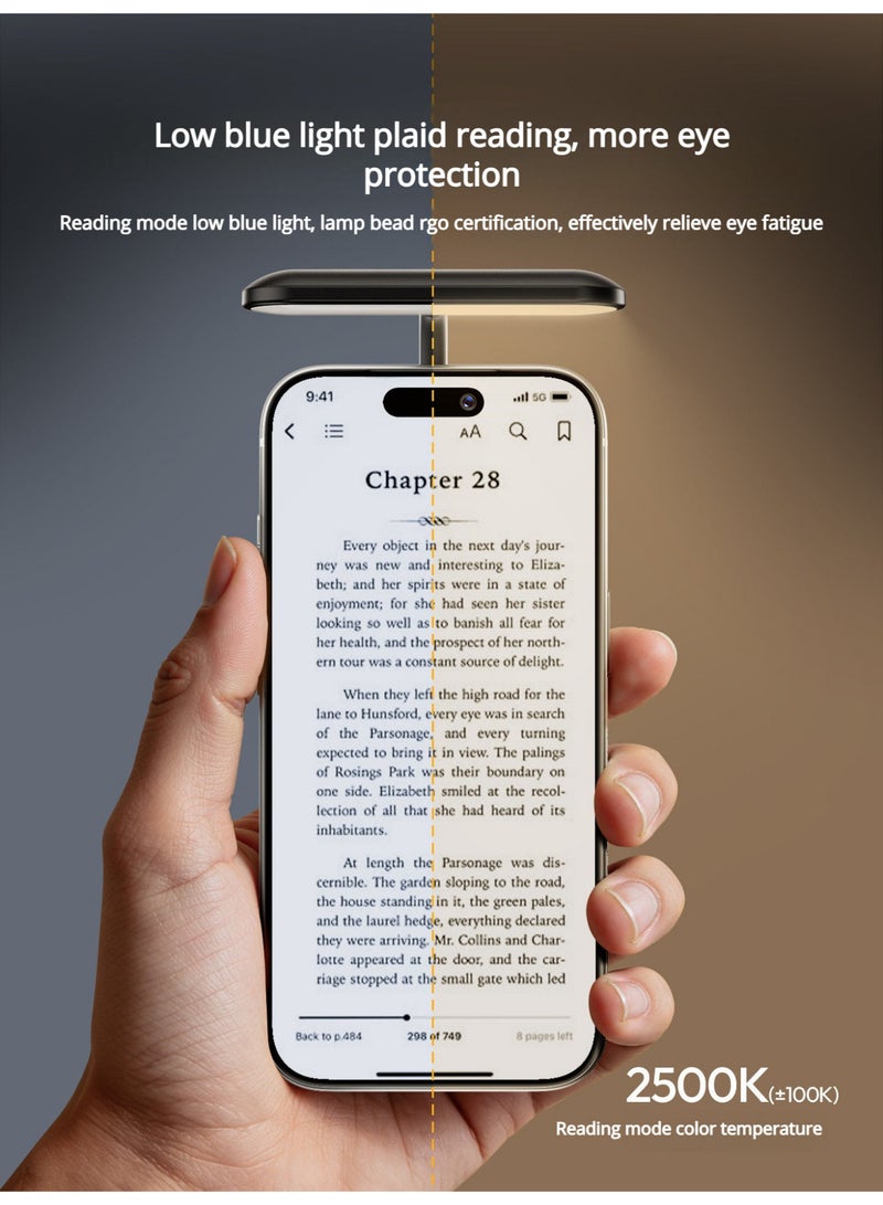 Ulanzi Magnetic LED Selfie Fill Light With Front & Back Phone, Rechargeable ,5 Modes, Light for Phone 17 Pro Max/17 pro/Samsung/Pad/AirPods/ iPad/Huawei/Xiaomi/Vivo/Oppo and More/Tablet/Laptop, Zoom Call TikTok Video Fill Light, Small LED Camera Video Recording Lighting - Image 5